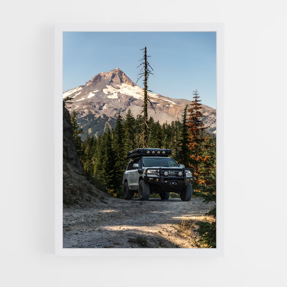 Poster Aventurier des Chemins – affiche Toyota (vue 3)